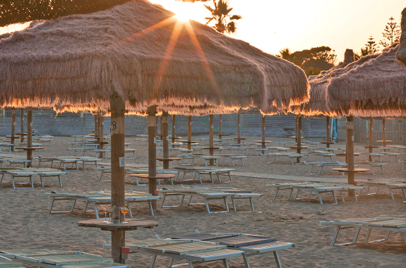 spiaggia tramonto - noto