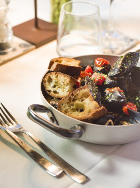 agua ristorante cozze, Noto